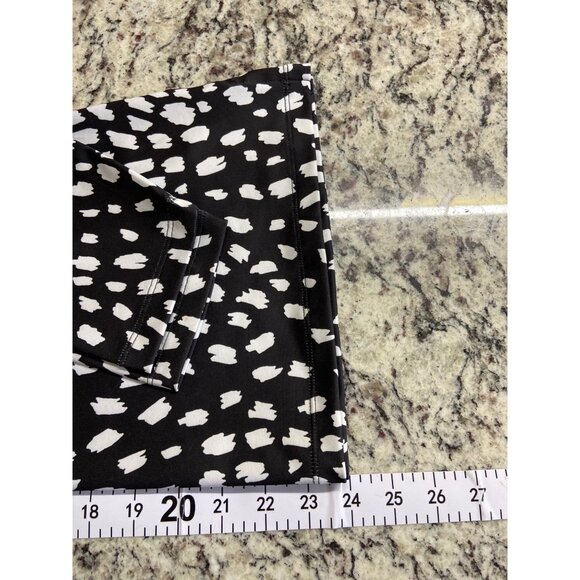 Vineyard Vines Rash Guard Large Black White Dot Print Swim Shirt Long Sleeve UPF - Picture 8 of 9